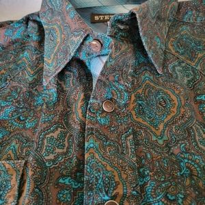 Stetson men's long sleeve shirt